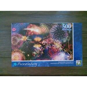 Puzzlebug FIREWORKS SYMPHONY 500 Pieces Sealed Ages 8+ NEW